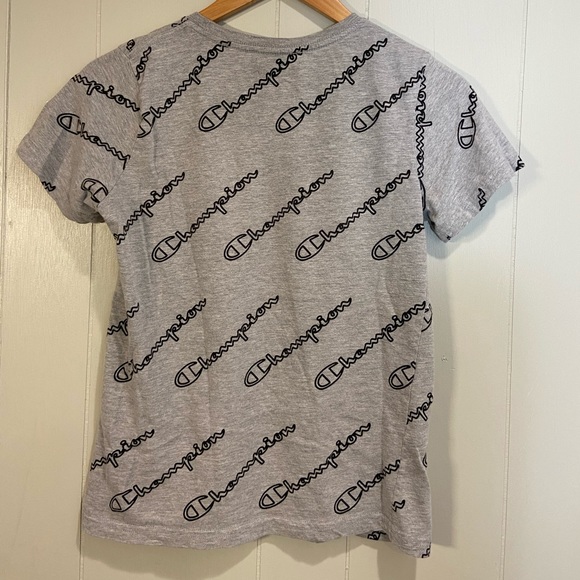 Champion logo grey t shirt - Picture 6 of 7